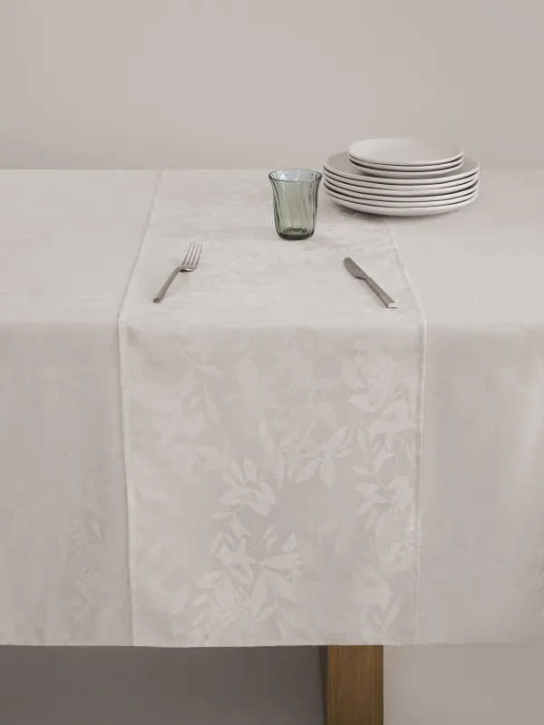 Дорожка настольная, 40х160 см, из жаккарда, Ветви, Patterned branches, image-7