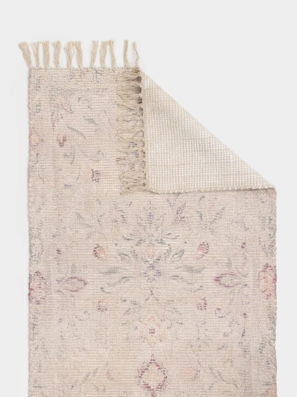 Коврик, 70х115 см, с бахромой, Цветы, Print, image-1