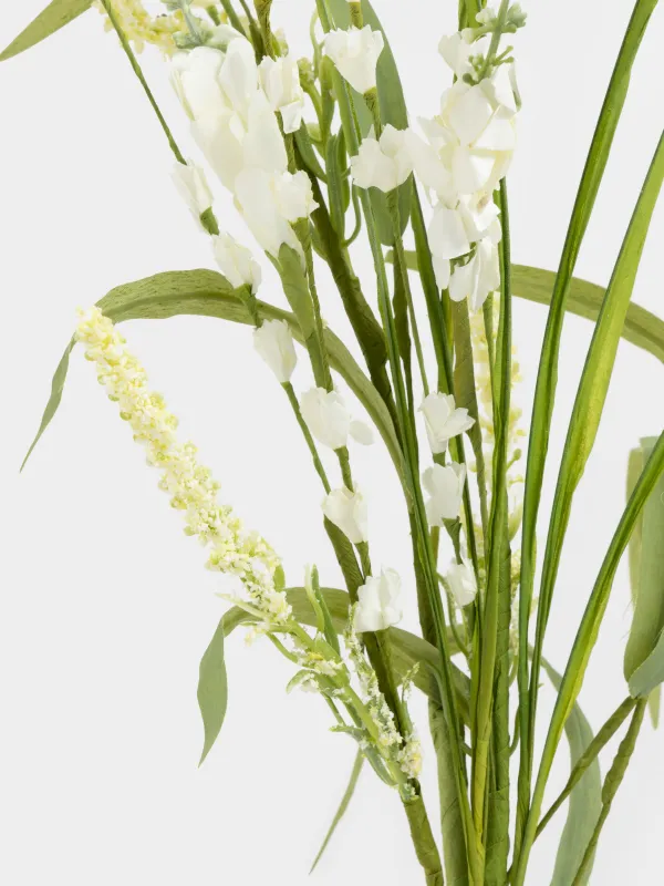Ветка декоративная, 75 см, пластик/полиэстер, Белый люпин, Flower garden, image-2