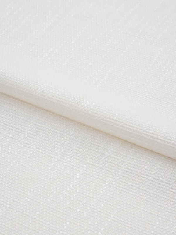 Дорожка настольная, 40х160 см, со строчкой, полиэстер, молочная, Рогожка, Gunny traditions, image-1