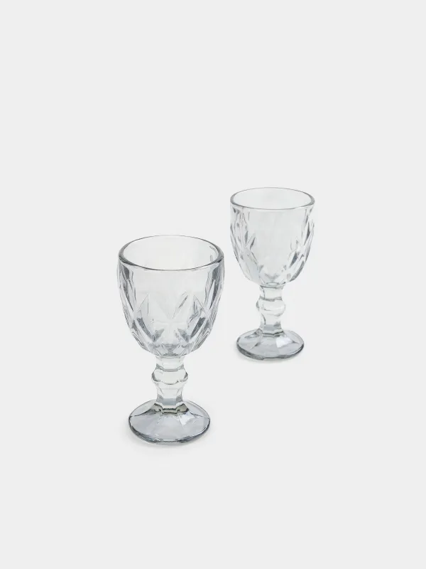 Рюмка, 50 мл, 6 шт, стекло Р, серая, Rhomb color, image-2