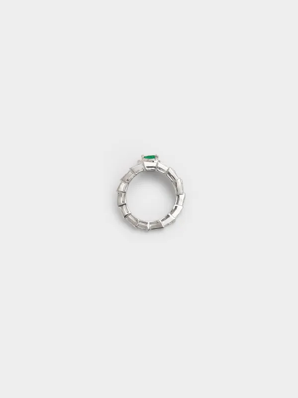 Кольцо, Змея, Jewelry snake crystal, image-1