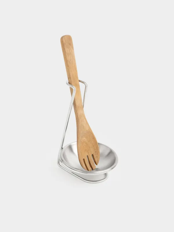 Подставка под половник/ложку, 18 см, с ручкой, сталь, Egoist, image-5