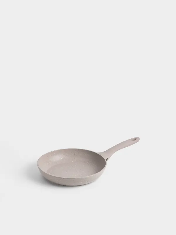 Сковорода, 24 см, с покрытием, алюминий, серая, Ginelli, image-0