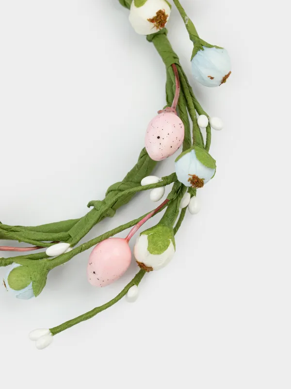 Венок для свечи, 10/20 см, пластик/полиэстер, Цветные ягоды, Easter decor, image-3