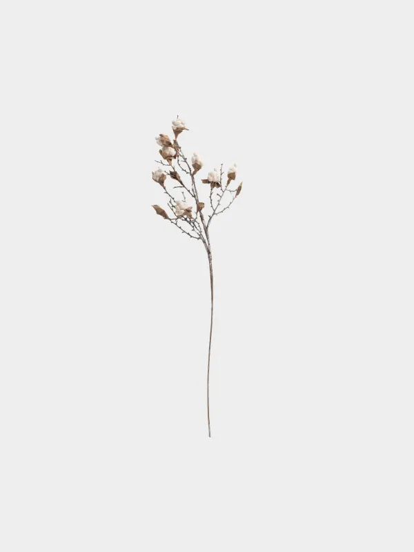 Ветка декоративная, 97 см, Хлопок, Flower garden, image-0