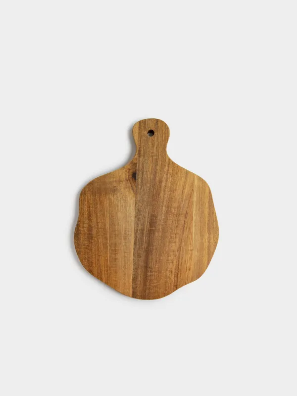 Доска разделочная, 30х24 см, с ручкой, Архар, Noble tree, image-3