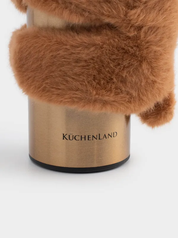 Термос с игрушкой-браслетом, Classic gold, image-4