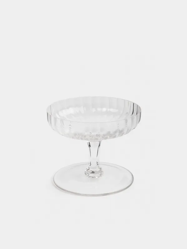 Блюдо на ножке, 12х24 см, с крышкой, Ушки кролика, Camellia, image-1