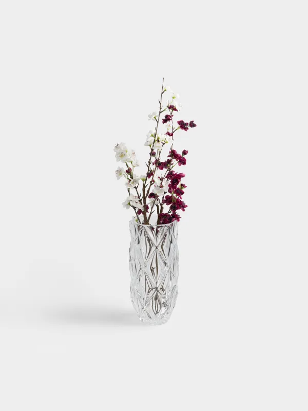 Ваза для цветов, 29 см, стекло Р, Rhomb, image-3