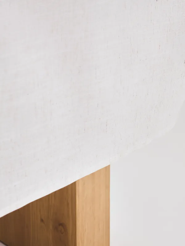 Скатерть, 160х160 см, полиэстер/лен, бежевый меланж, Винтаж, Melange outline, image-7