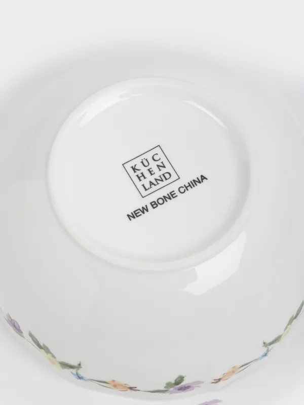 Салатник, 16х7 см, 720 мл, фарфор N, белый, Кролик и цыпленок, Rabbit Easter, image-5