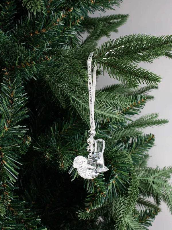 Игрушка елочная, 6 см, акрил, Птица, Figure crystal, image-3