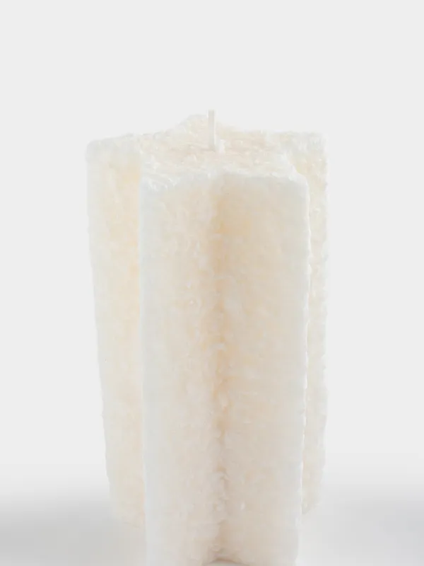 Свеча, 8х13 см, Звезда, Star candle, image-1