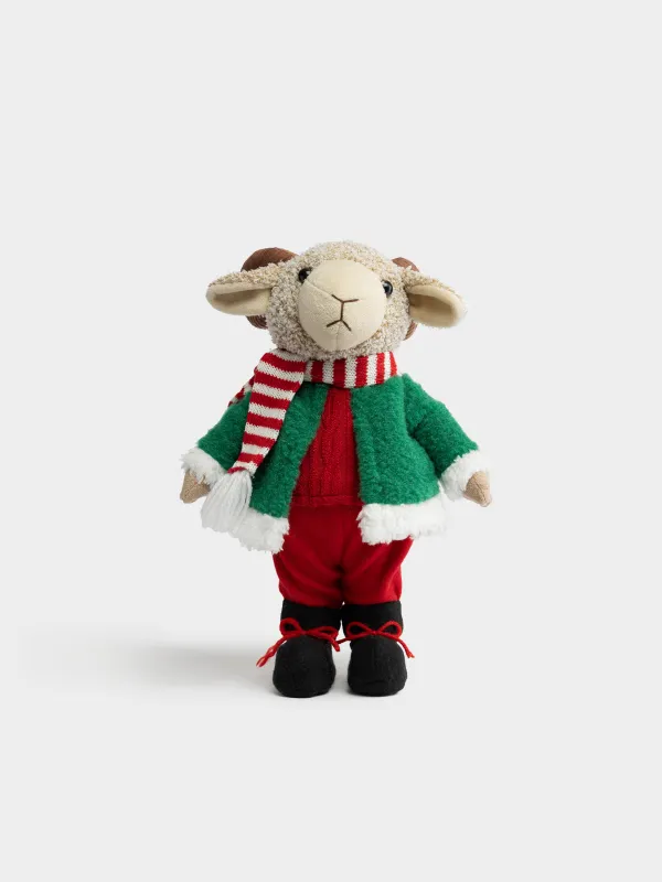 Изделие декоративное, 33 см, Баран в куртке, Cute sheep, image-0