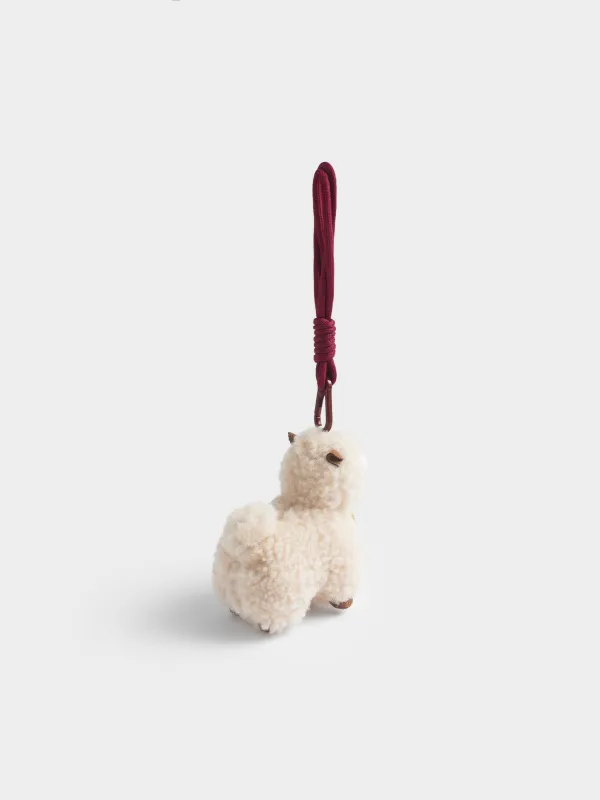 Игрушка-брелок, 13 см, мягкая, Альпака, Keychain toy, image-2