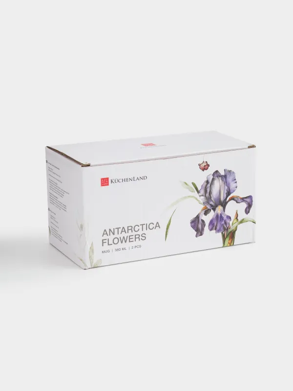 Кружка, 380 мл, 2 шт, Ирис, Antarctica Flowers, image-5