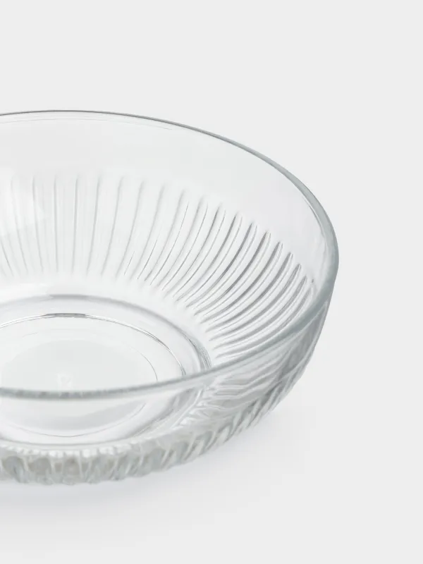 Салатник, 17х6 см, 800 мл, с крышкой, стекло Р/пластик, Madeira, image-4