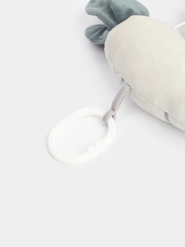 Игрушка, 40х27 см, развивающая, подвесная, полиэстер, серая, Морковка, Cradle, image-5