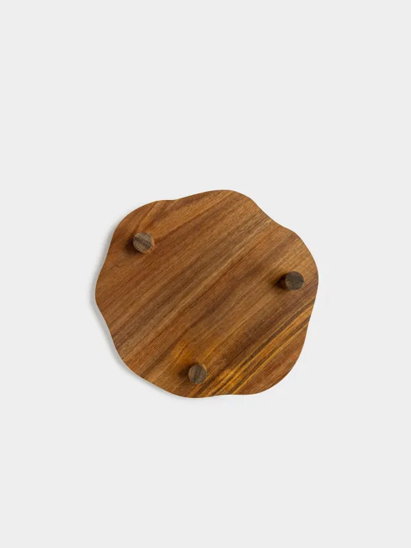 Блюдо сервировочное, 25х7 см, на ножках, Баран, Noble tree, image-5