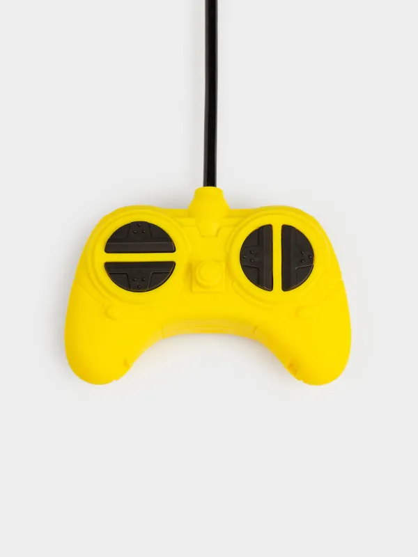 Игрушка, 12х11 см, радиоуправляемая, пластик, зеленая, Машина-перевертыш, Kids cars, image-4