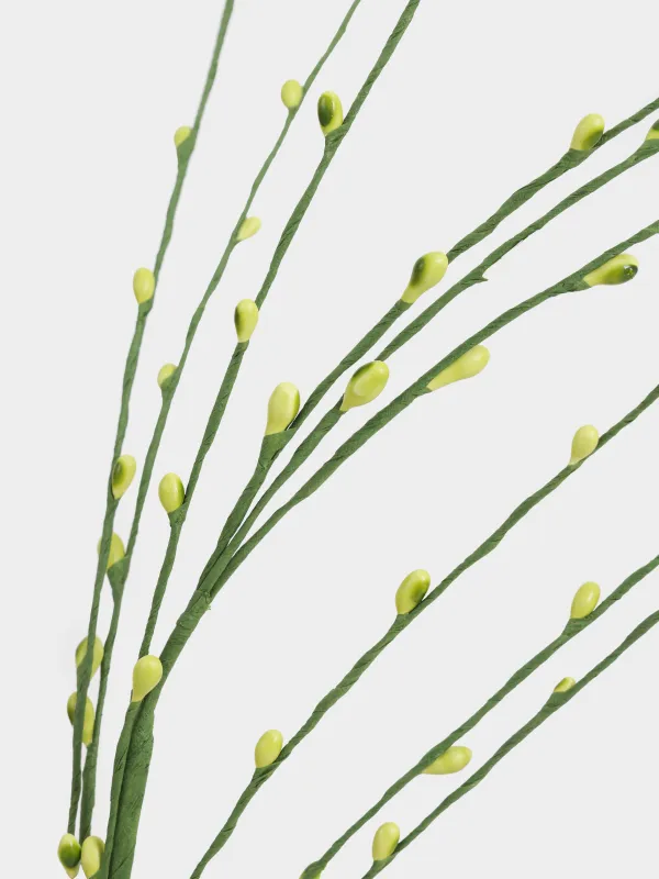 Ветка декоративная, 70 см, пластик, Желтые ягоды, Willow decor, image-3