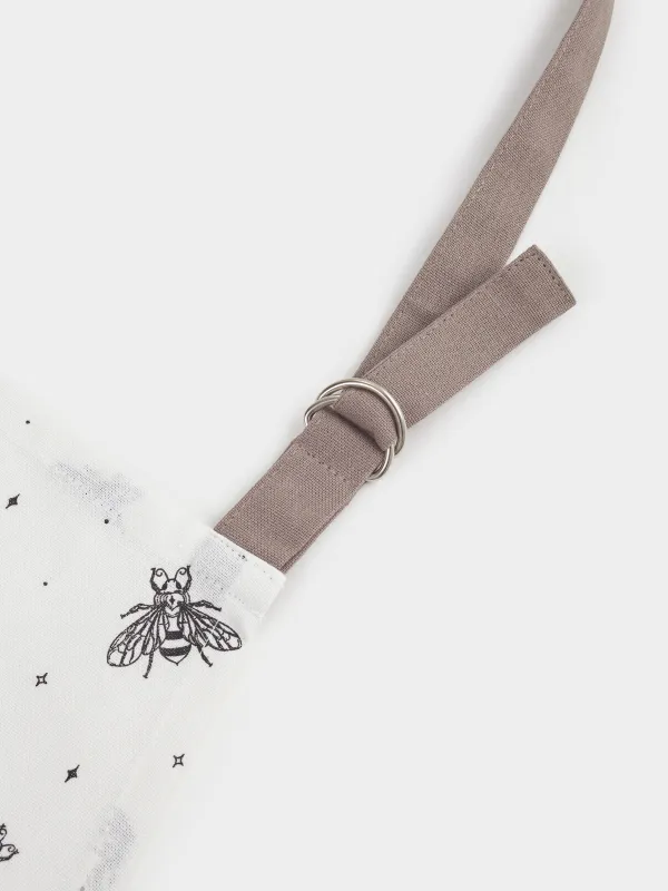 Фартук, 70х85 см, хлопок, белый, Пчелы, Honey, image-2