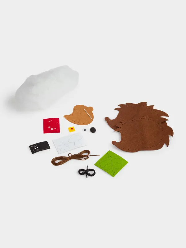 Набор для творчества, рукоделие, из фетра, Ежик, Creativity, image-1