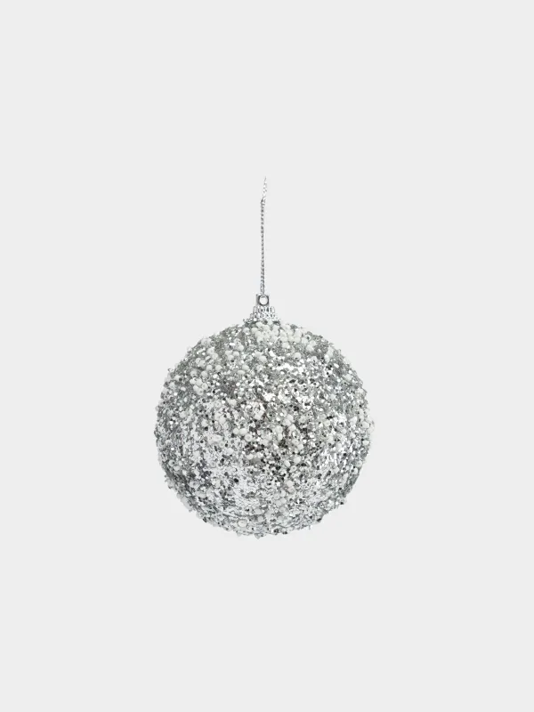 Игрушка елочная, 8 см, Шар в стразах, Ball sparkle, image-0