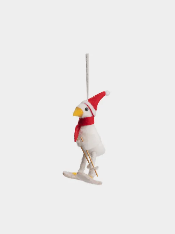 Игрушка елочная, 16 см, Гусь, Figure Christmas Fuzz, image-0