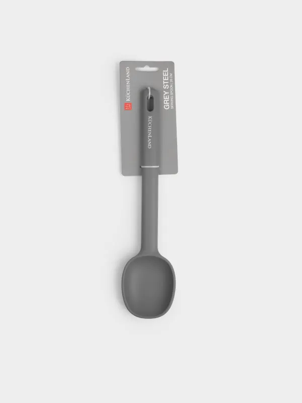 Ложка сервировочная, 28 см, Grey steel, image-5