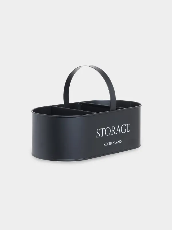 Органайзер для моющих средств, 24х13 см, переносной, Compact black, image-1