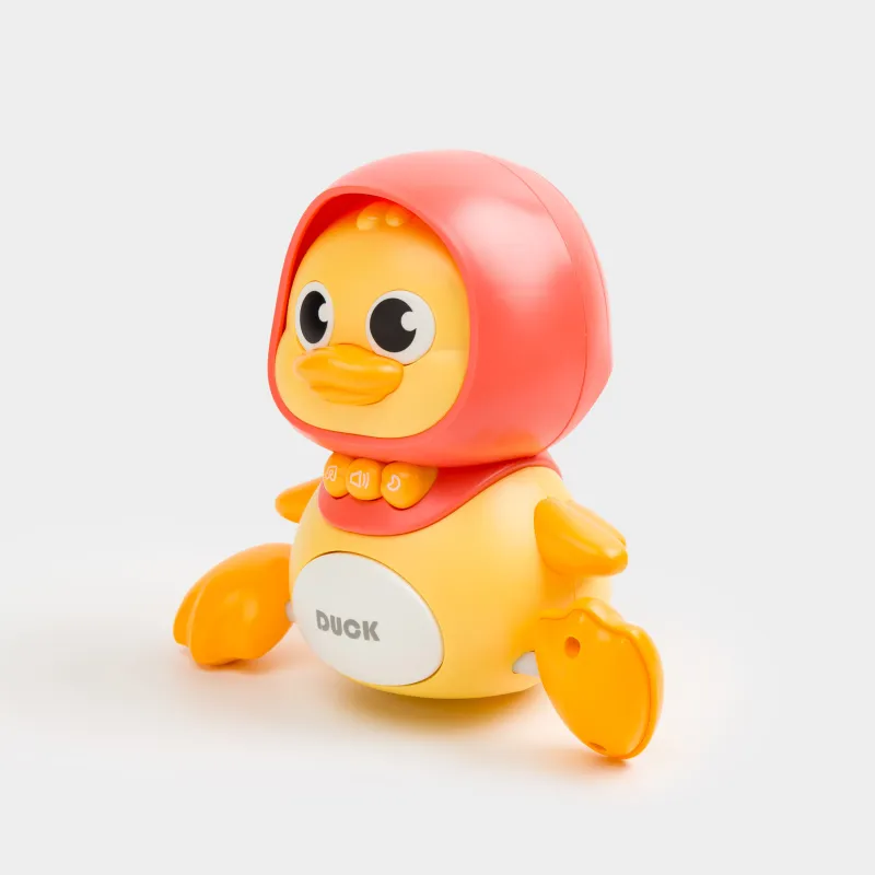 Игрушка развивающая, магнитная, 14 см, музыкальная, с подсветкой, Duck yellow, image-3