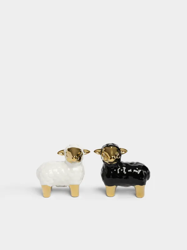 Набор для соли и перца, Овцы, Sheep gold, image-0