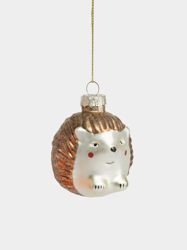 Игрушка елочная, 5 см, Ежик, Figure christmas, image-2