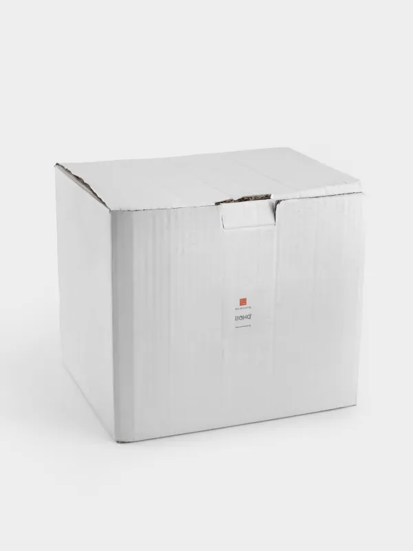 Сервиз обеденный, 6 перс, 18 пр, фарфор N, молочный, Точки, Boho, image-7