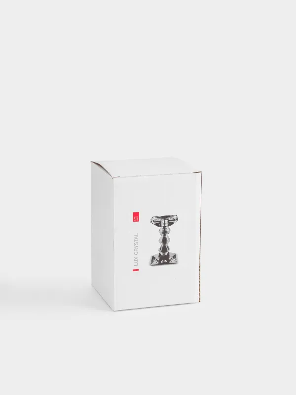 Подсвечник, 15 см, для цилиндрической/тонкой свечи, Lux crystal, image-5