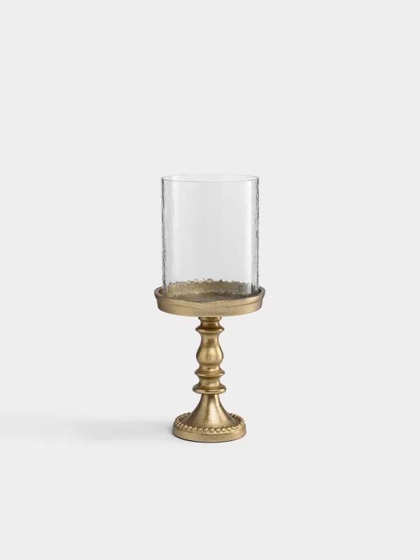 Подсвечник, 27 см, для одной свечи, Fantastic gold, image-0