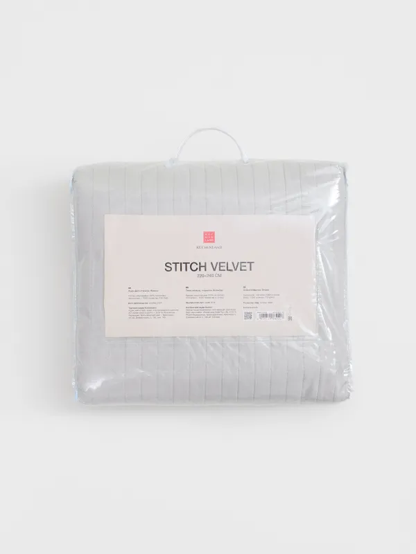 Покрывало, 220х240 см, стеганое, Полосы, Stitch, image-5