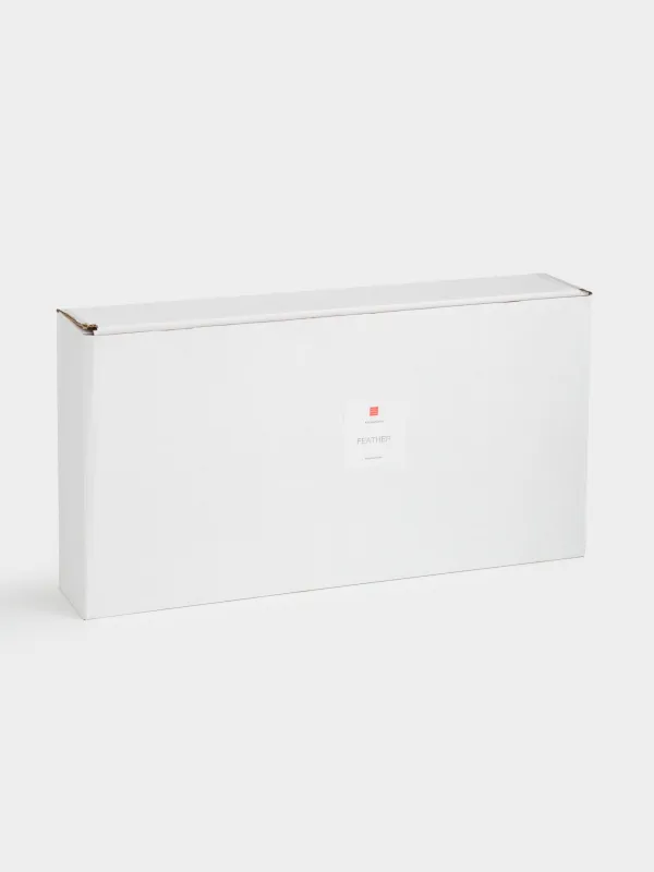 Блюдо декоративное, 36х17 см, полирезин, золотистое, Перо, Feather, image-5