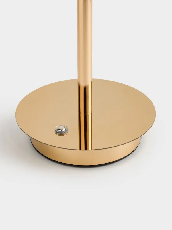 Светильник сенсорный, 31 см, беспроводной, металл/пластик, золотистый, Торшер, Fantastic gold, image-3