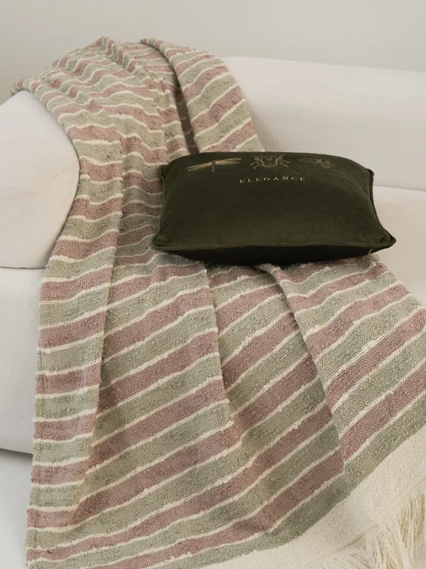 Подушка декоративная, 45x45 см, вельвет, зеленая, Жуки, Bugs, image-5