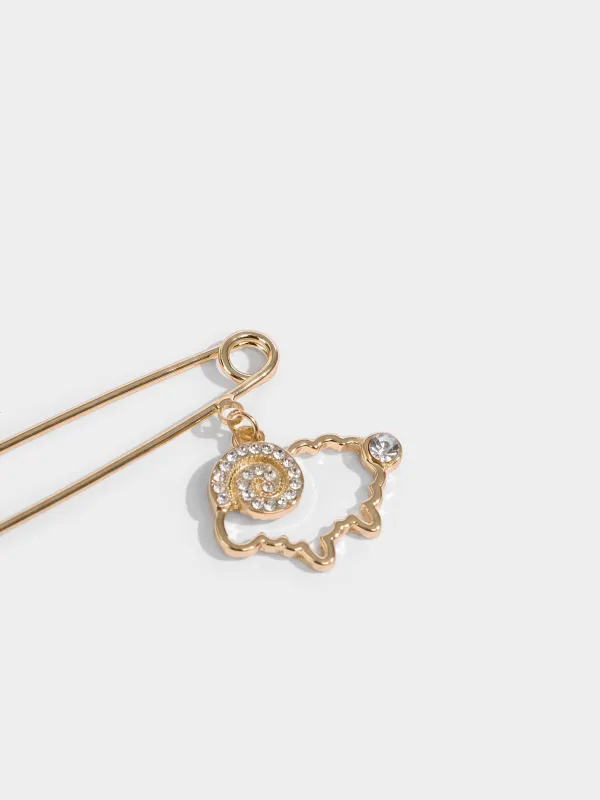 Брошь, Овечка, Jewelry sheep, image-2
