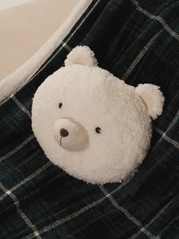 Подушка декоративная, 30х25 см, Медведь, Bear, image-1