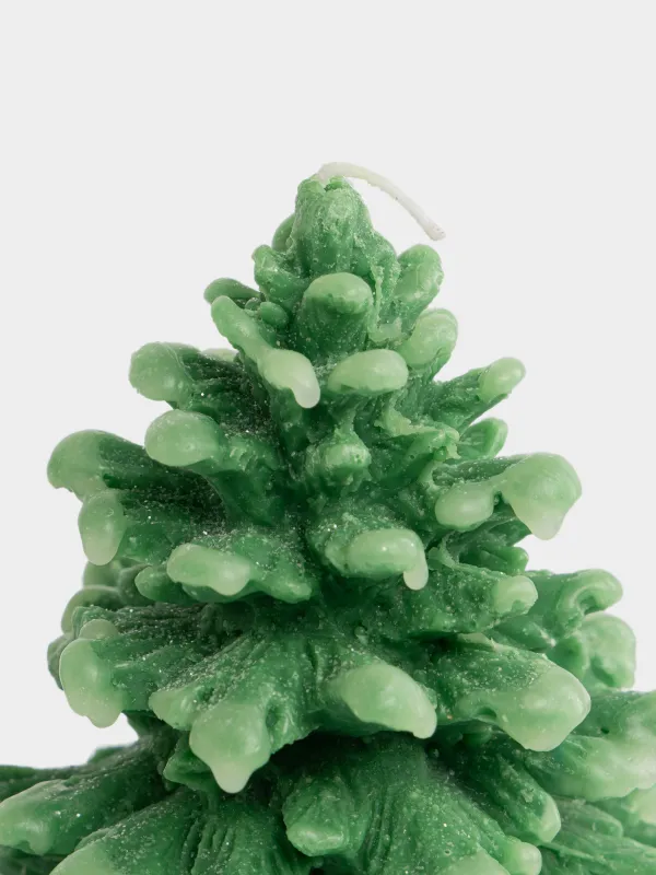 Свеча, 12х14 см, Елка, Fir candle, image-1
