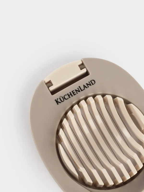 Яйцерезка, 12 см, сталь/пластик, бежевая, Regular, image-4