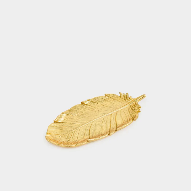 Блюдо декоративное, 25х11 см, Перо, Feather