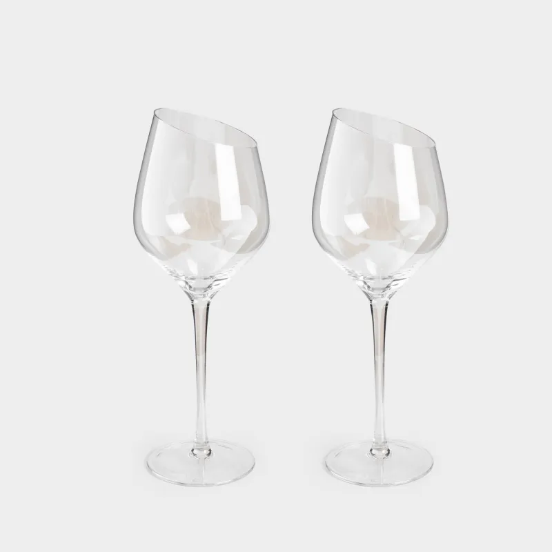 Бокал для белого вина, 2 шт, с перламутром, Charm L polar