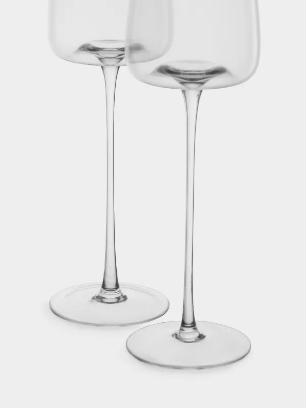 Бокал для белого вина, 340 мл, 2 шт, кристальное стекло, Sorento, image-4