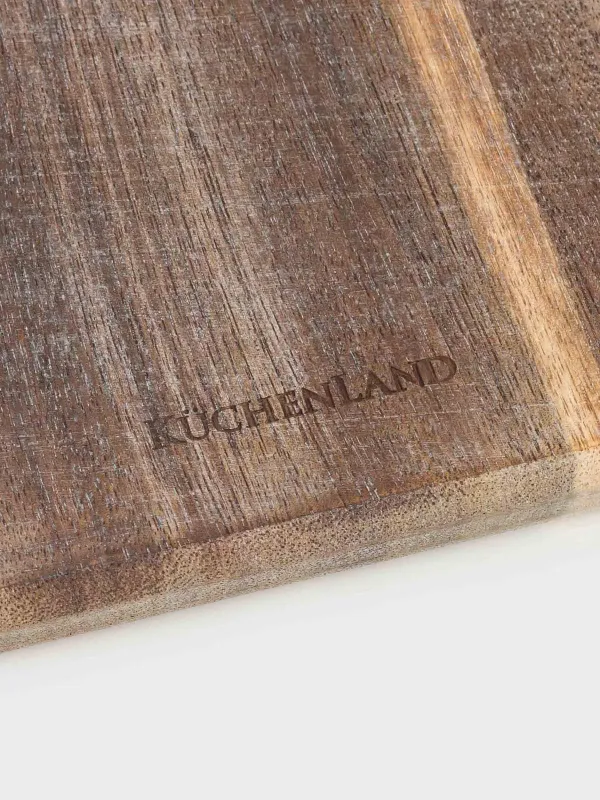 Доска разделочная, 30x20 см, с ручкой, дерево, Noble tree, image-2